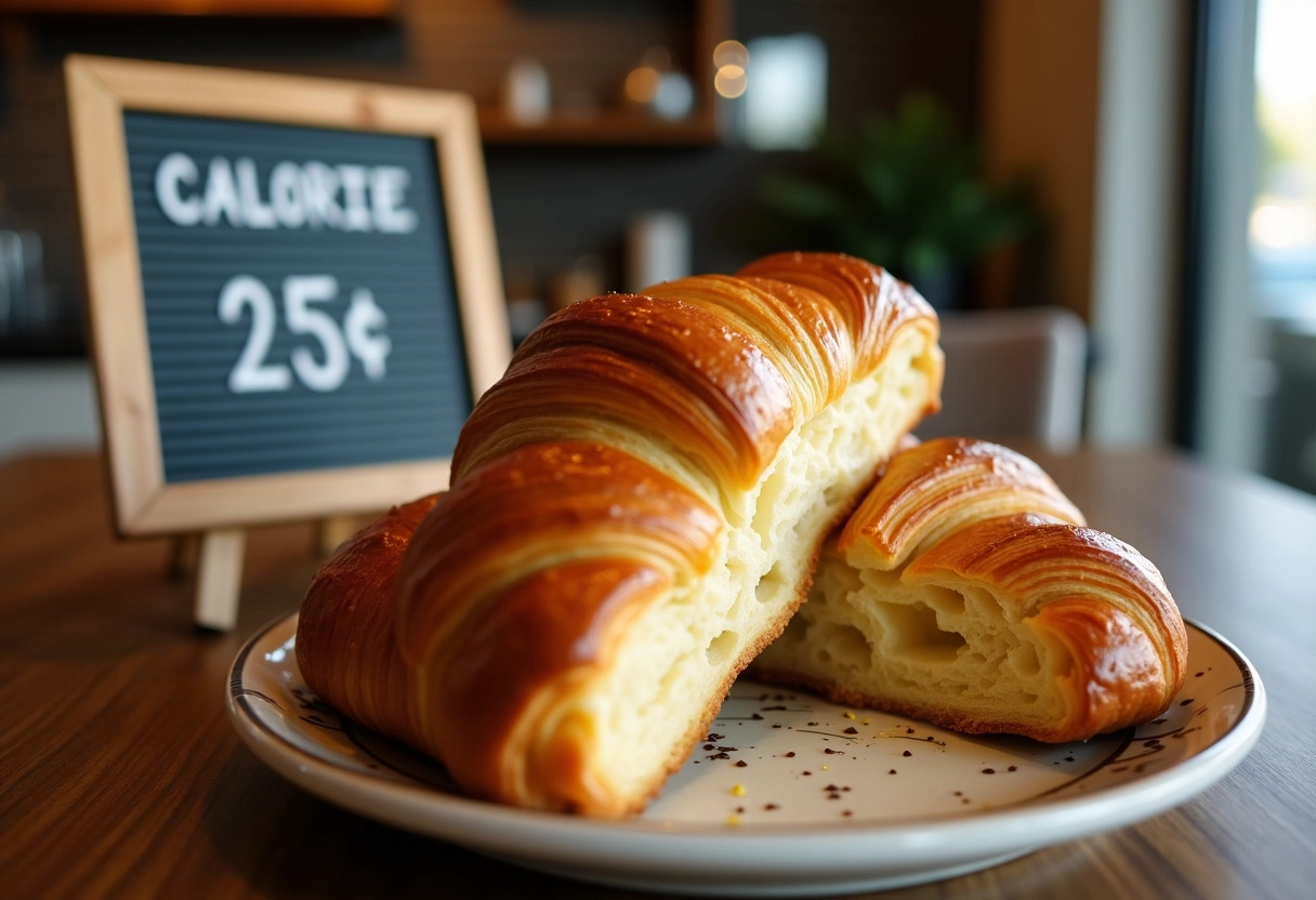 croissant  petit-déjeuner